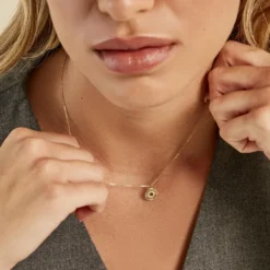 Collier Soleil Eternel Or Jaune