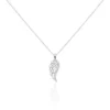 Collier Soliana Argent Blanc Oxyde De Zirconium