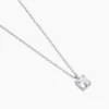 Collier Solitaire Argent Lyanna
