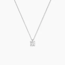 Collier Solitaire Argent Lyanna