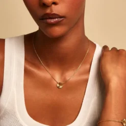 Collier Soraia Plaqué Or Jaune
