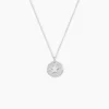 Collier Souria Argent Blanc Oxyde De Zirconium