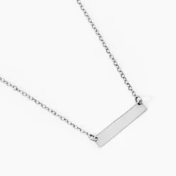 Collier Suzeanne Argent Blanc