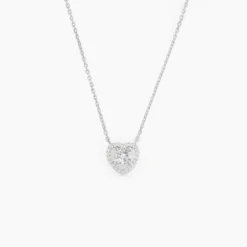 Collier Suzon Argent Blanc Oxyde De Zirconium