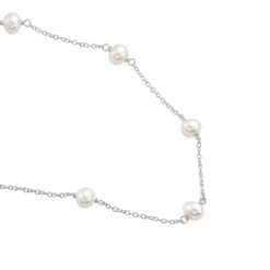Collier Tanis Argent Perle De Culture