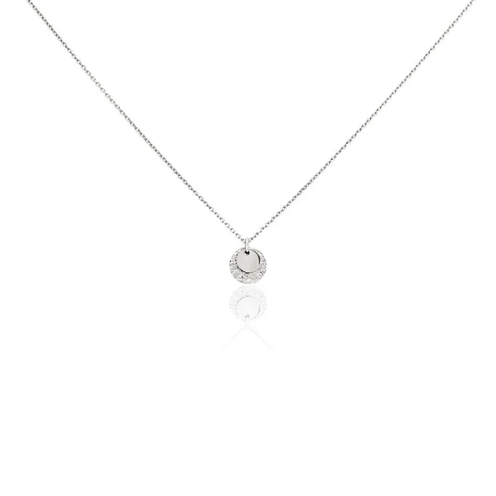Collier Tatienne Argent Blanc