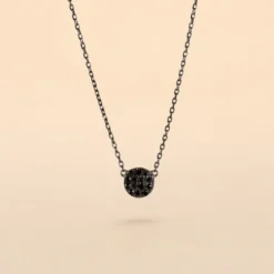 Collier Teani Or Blanc Diamant
