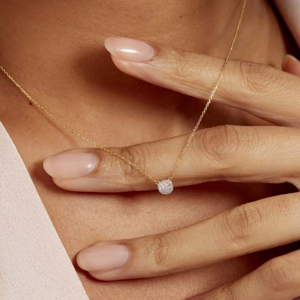Collier Teani Or Jaune Diamant