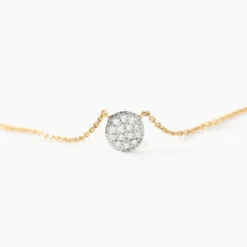 Collier Teani Or Jaune Diamant