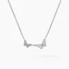 Collier Thecla Argent Blanc Oxyde De Zirconium