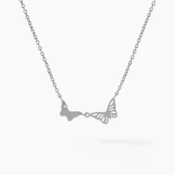Collier Thecla Argent Blanc Oxyde De Zirconium