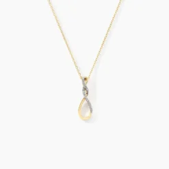 Collier Tunder Or Jaune Diamant
