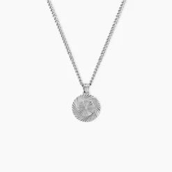 Collier Valen Acier Blanc