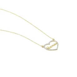 Collier Valerian Or Jaune