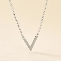 Collier Velda Argent Blanc