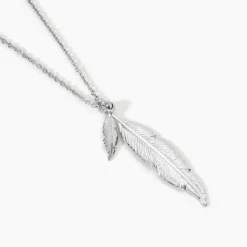 Collier Violka Argent Blanc