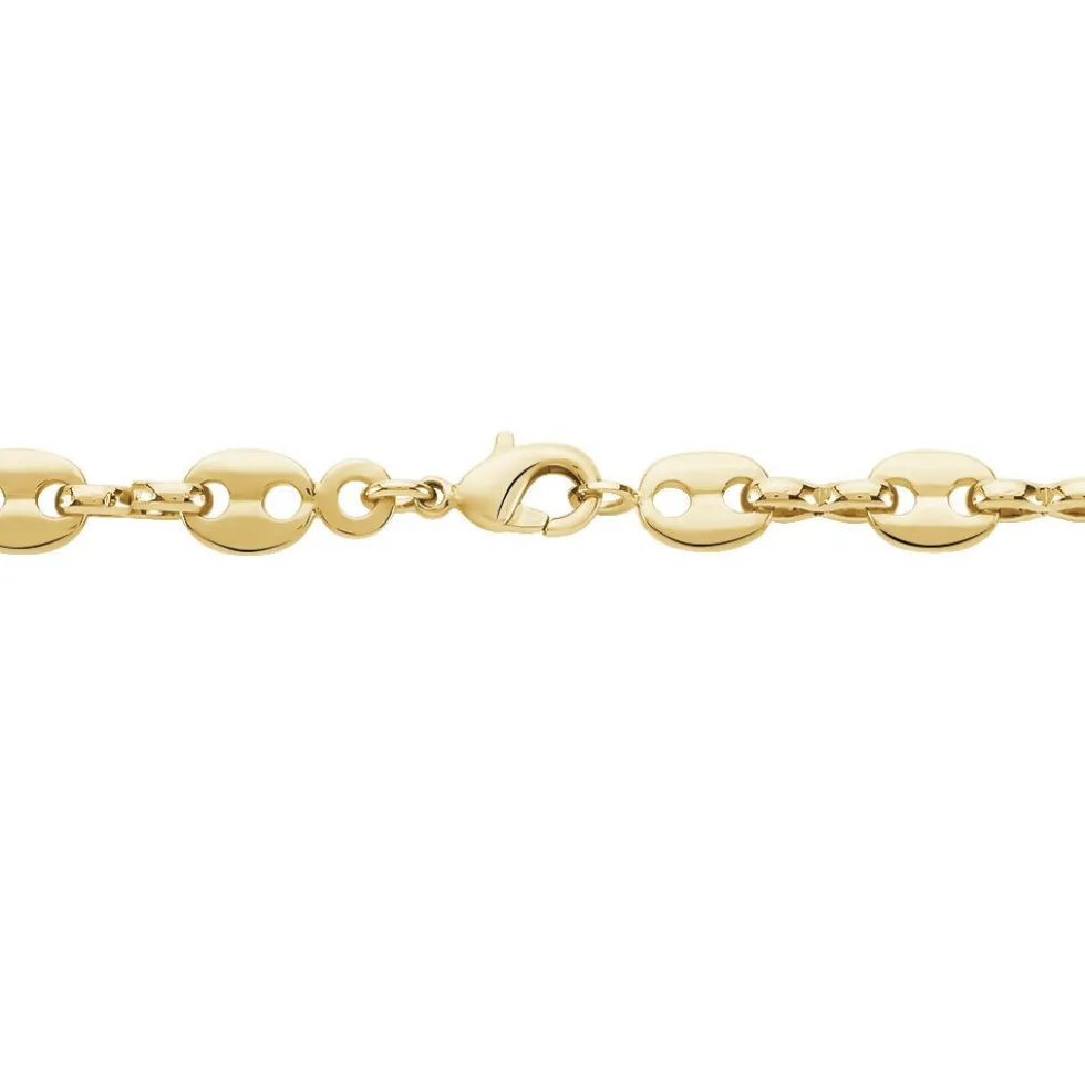 Collier William Plaqué Or Jaune