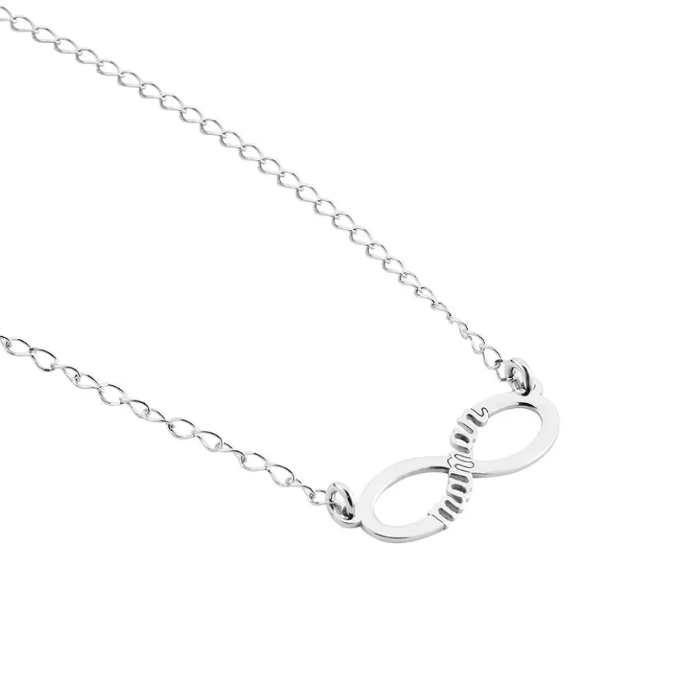 Collier Xara Argent Blanc
