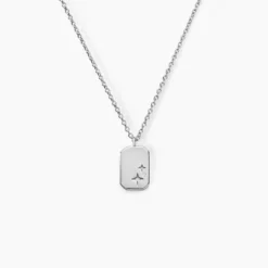 Collier Youna Argent Blanc Oxyde De Zirconium