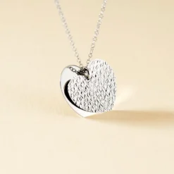 Collier Yrina Argent Blanc