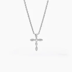 Collier Ysalis Argent Blanc Oxyde De Zirconium