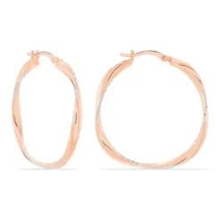 Créoles Argent Rose Alieno