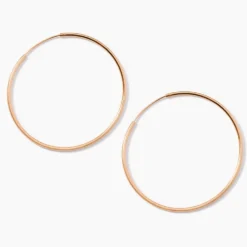 Créoles Argent Rose Olympia