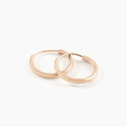 Créoles Argent Rose Olympia