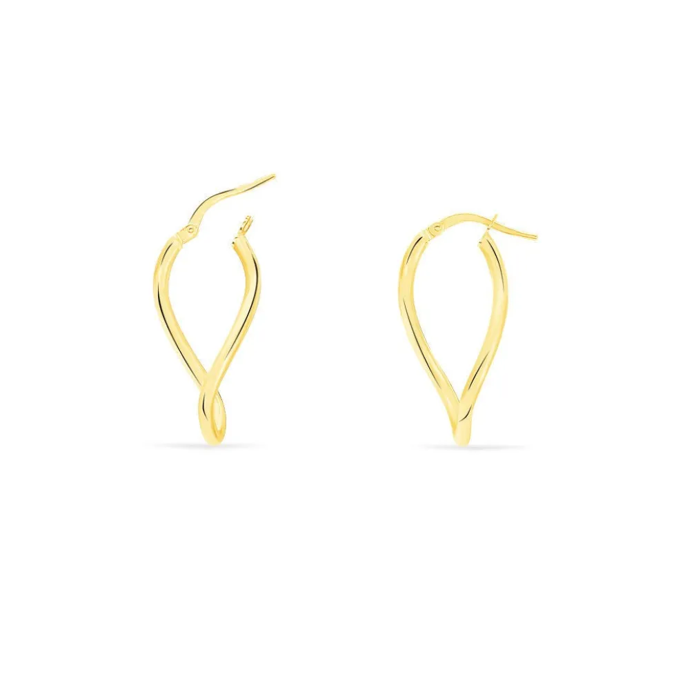 Créoles Hellen Or Jaune