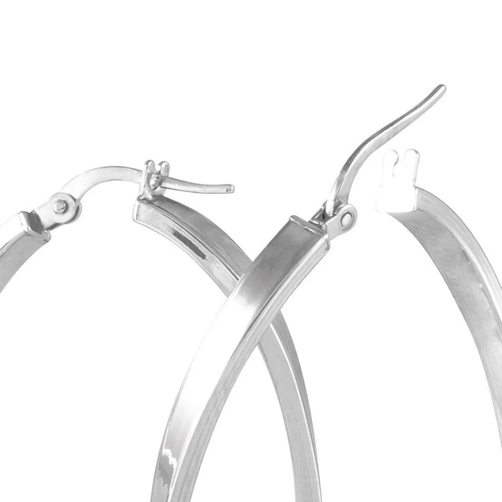 Créoles Silla Or Blanc