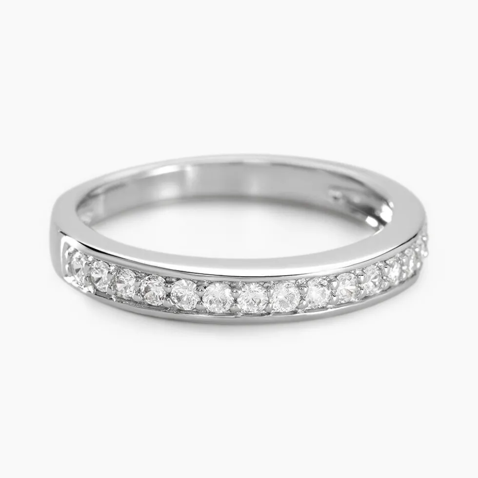 Demi Alliance Heket Argent Blanc Oxyde De Zirconium