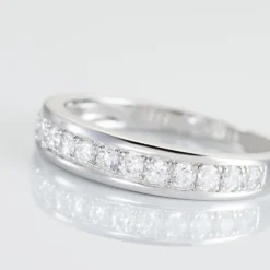 Demi Alliance Heket Argent Blanc Oxyde De Zirconium