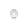 Fermoir Papillon Boucle D'oreille Or Blanc