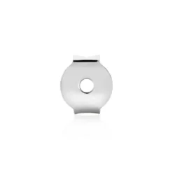 Fermoir Papillon Boucle D'oreille Or Blanc
