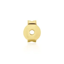 Fermoir Papillon Boucle D'oreille Or Jaune