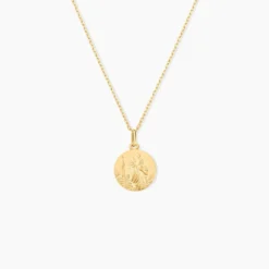 Medaille Or Jaune Saint Christophe