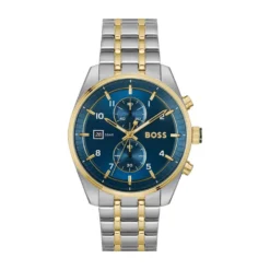 Montre Boss Skytraveller Bleu