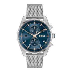 Montre Boss Skytraveller Bleu