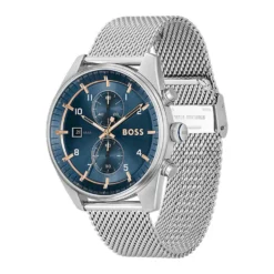 Montre Boss Skytraveller Bleu