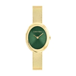 Montre Calvin Klein Twisted Bezel 24 Vert