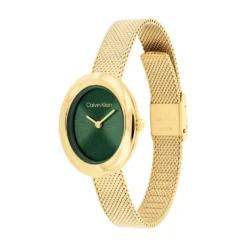 Montre Calvin Klein Twisted Bezel 24 Vert