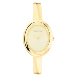 Montre Calvin Klein Twisted Bezel Doré