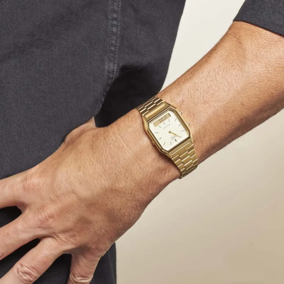 Montre Casio Collection Vintage Champagne