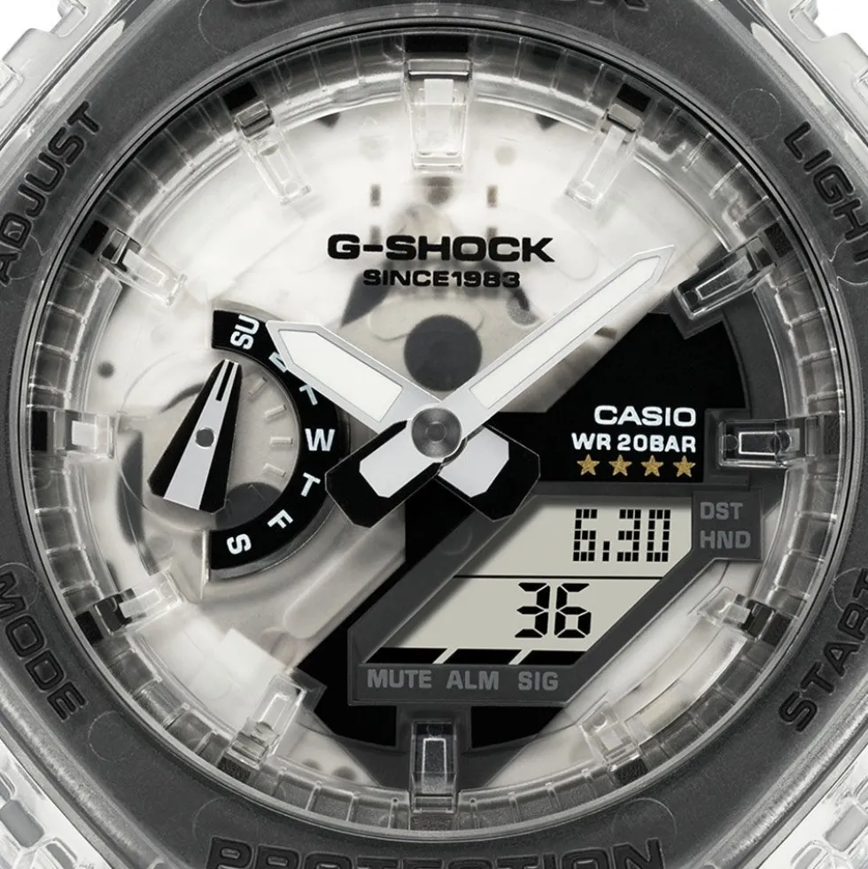 Montre Casio G-shock Bicolore Blanc / Noir
