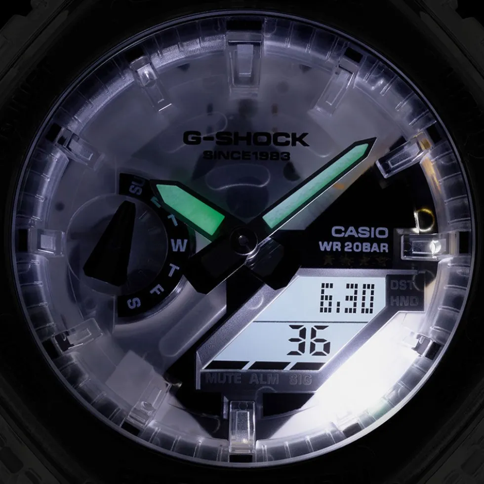 Montre Casio G-shock Bicolore Blanc / Noir