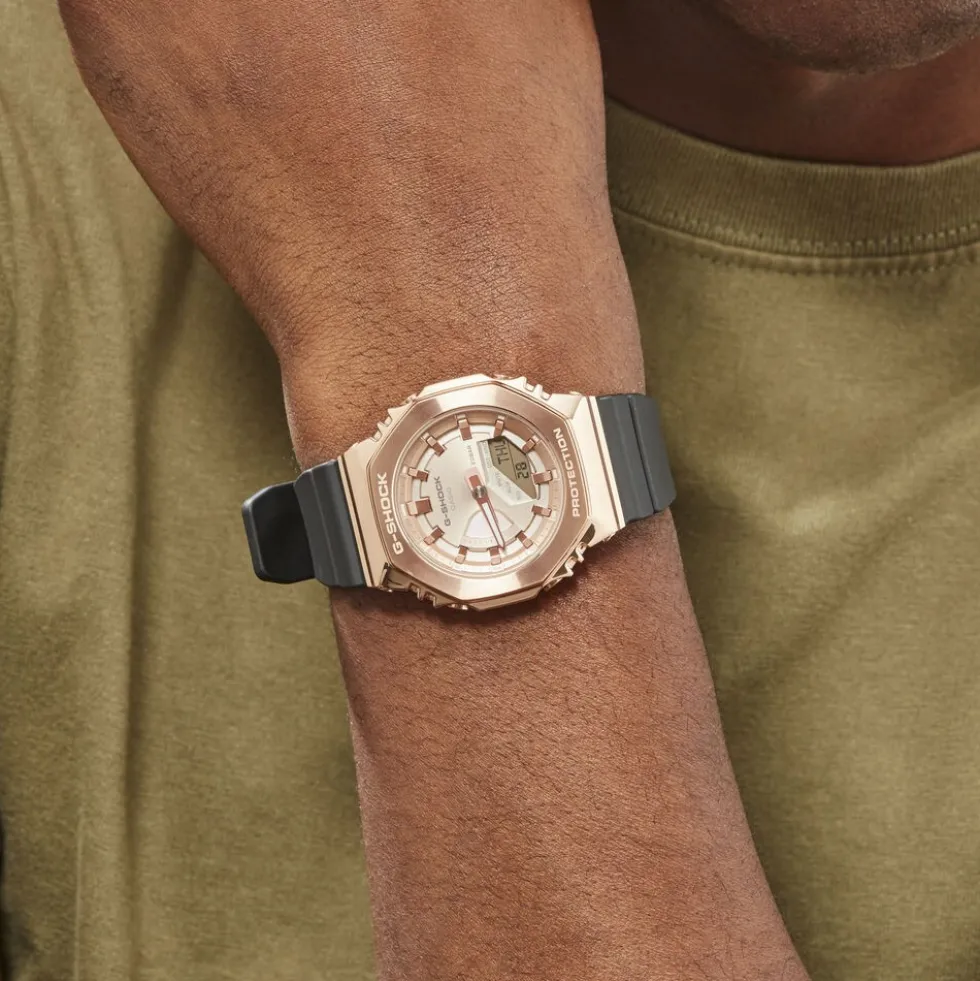 Montre Casio G-shock Dorée Rosés