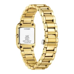 Montre Citizen Ladies Square Nacre Blanche