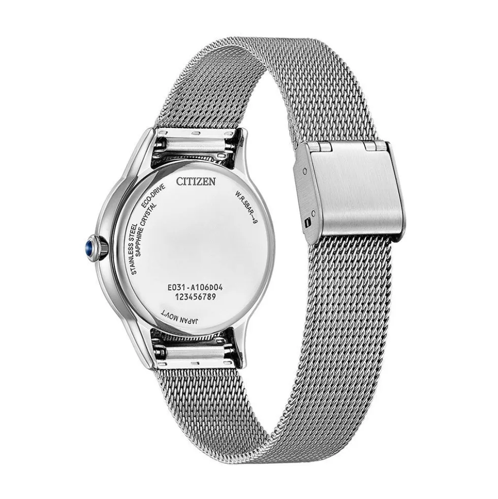 Montre Citizen L Nacre Blanche
