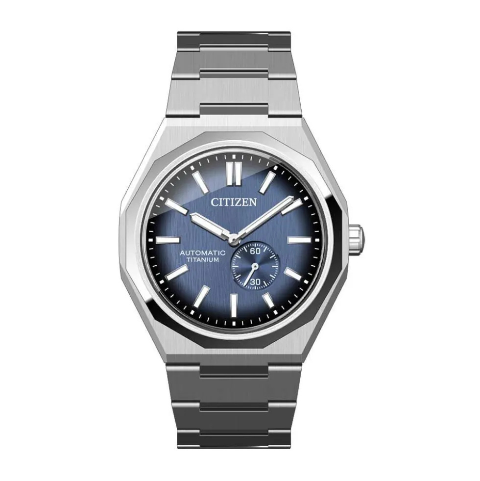 Montre Citizen Super Titanium Mechanical Zenshin Bleu