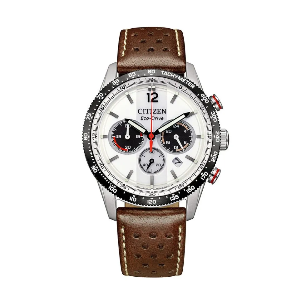 Montre Citizen Vintage Racing Blanc